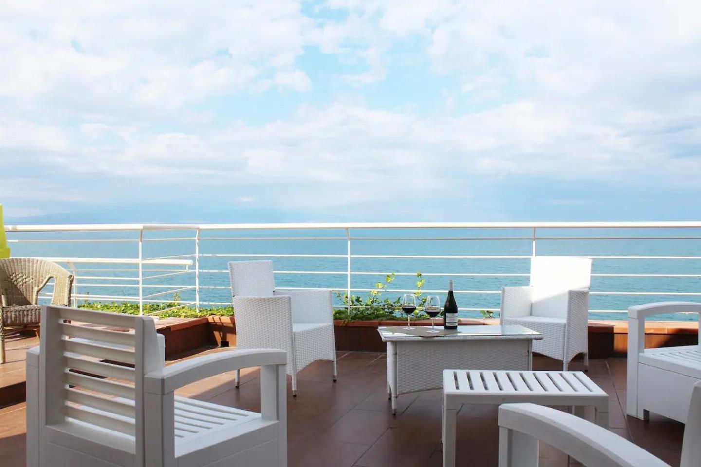 Terrazza Sul Mare Villa Agnone Bagni Buitenkant foto