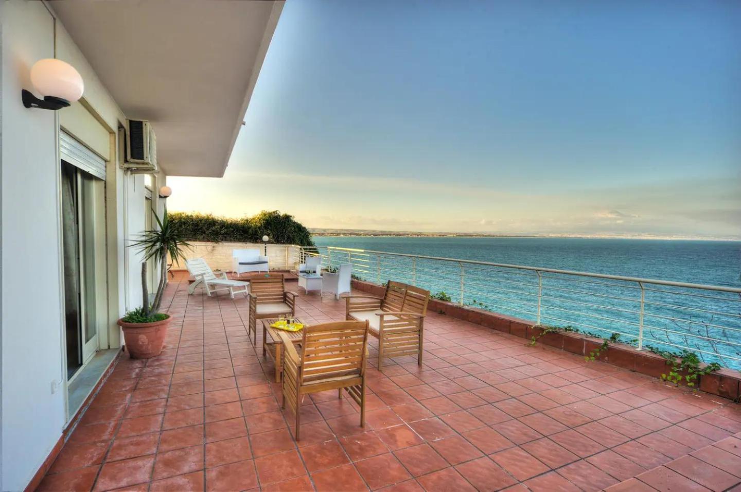 Terrazza Sul Mare Villa Agnone Bagni Buitenkant foto