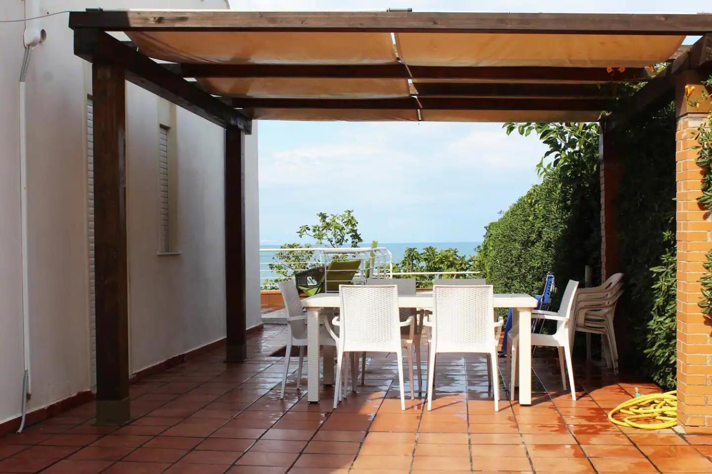 Terrazza Sul Mare Villa Agnone Bagni Buitenkant foto