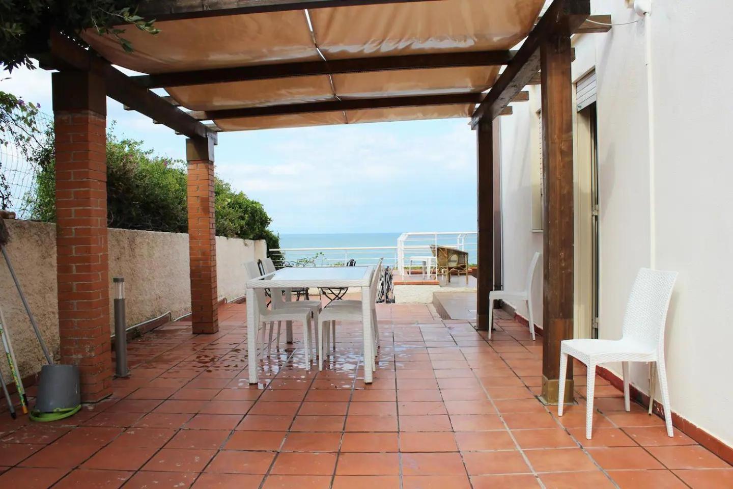 Terrazza Sul Mare Villa Agnone Bagni Buitenkant foto
